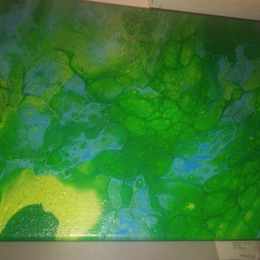 Painting POND LIFE